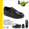 送料無料 ドクターマーチン Dr.Martens 5ホール ウイングチップシューズ [ ブラック×ブラック ] R15314001 LUTHER レザー メンズ [ 正規 あす楽 ]